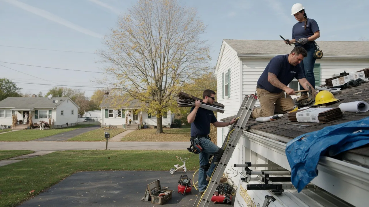 Local Roofing Contractors in Olympia Fields, IL near me